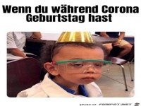 Geburtstag whrend Corona