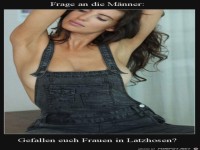 Frauen in Latzhosen