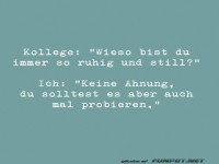 Immer so still