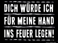 Witziger Spruch ber Vertrauen