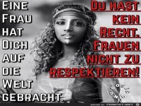 Respekt zu Frauen
