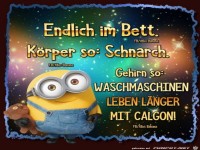 Endlich im Bett