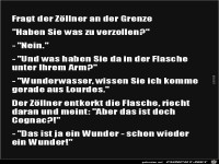 an der Grenze....