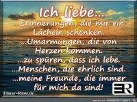 ich liebe.......