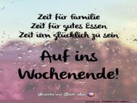 Auf ins Wochende