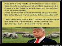 Trump und der Fotograf
