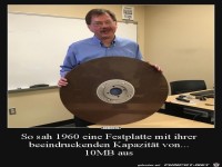 Festplatte von 1960