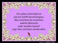 Ein Leben ohne Ziel