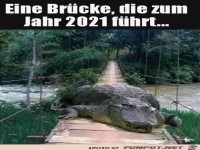 Br�cke zum Jahr 2021