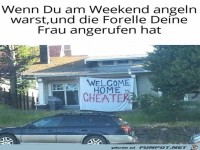 Die Forelle hat angerufen