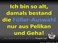F�ller-Auswahl