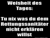 Weisheit des Tages