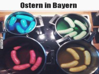 Bunte Ostern in Bayern