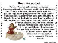 Sommer vorbei