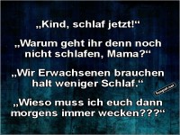 Nachts wach, tags�ber m�de