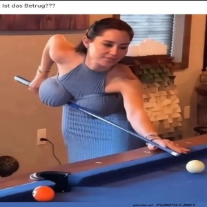 Der-Trickshot-Meister-am-Billardtisch!.jpg von Leona