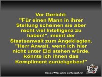 Vor Gericht