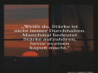 St�rke: Auch Pausen sind erlaubt!