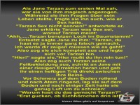 Als Jane Tarzan zum ersten Mal sah
