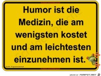 Humor ist die Medizin