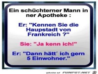 Kennen sie die Hauptstadt Frankreich�s?