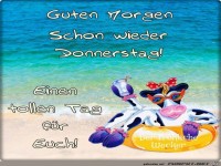 Schon wieder Donnerstag