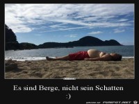 K�nnte auch der Schatten sein