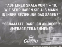 auf einer Skala von 1- 10,.....