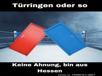 Zwei T�ren im Ring - Th�ringen Humor