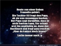 Ein am�santes Gespr�ch zwischen Vater und Tochter