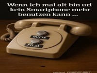 Retro-Telefon fr den Ruhestand