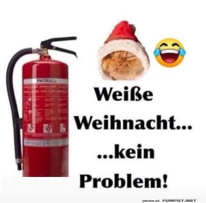 fun-Bild: Wenn's an Weihnachten zu hei&szlig; wird!