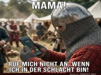 Ritter-Alltag: Anruf aus der Vergangenheit