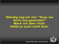 Ständig sag ich mir