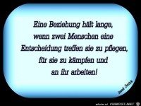 eine beziehung