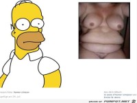 Woher kommt das Gesicht von Homer Simpson