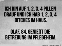 Olaf laest es krachen