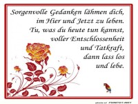 Sorgenvolle Gedanken