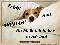 fr�h kalt Montag