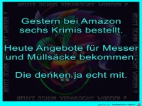 Gestern bei Amazon bestellt