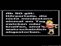 ab 50 gilt:....
