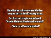 Eine Nonne...
