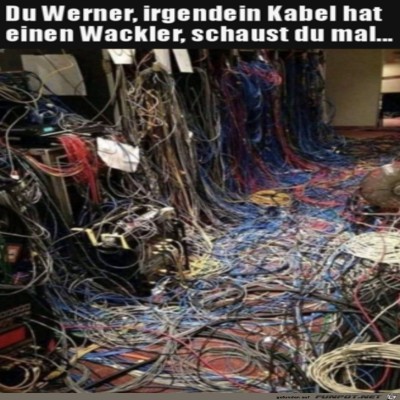Kabel-Salat.jpg von Sweetheart