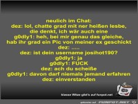 neulich im Chat