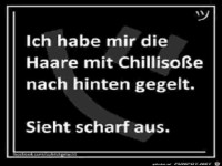 Sieht scharf aus