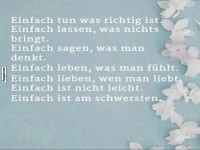 Einfach ist schwerer als gedacht!