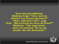 Oma besucht Matthias