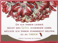 Leider nicht das Gl�ck schenken