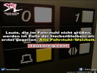 Fahrstuhl-Weisheit
