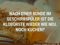 Nach einer Runde im Geschirrsp�ler...